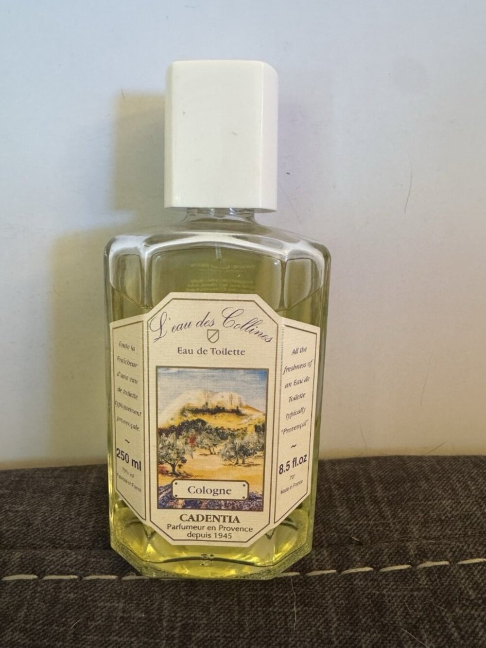 L'eau Des Collines EDT Spray 250ml 8.5 Fl Oz Cologne Cadentia Spray D4